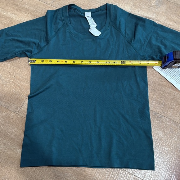NWT Lululemon Swiftly Tech Long-Sleeve Shirt 2.0 *Race Length Storm Teal Size 6 - Picture 9 of 13